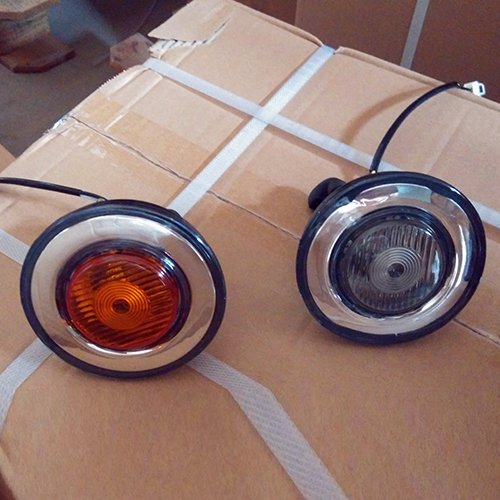 HC-B-2083 Auto Spare Parts coach Led Rear Fog Lamp Bus Round Back Taillight