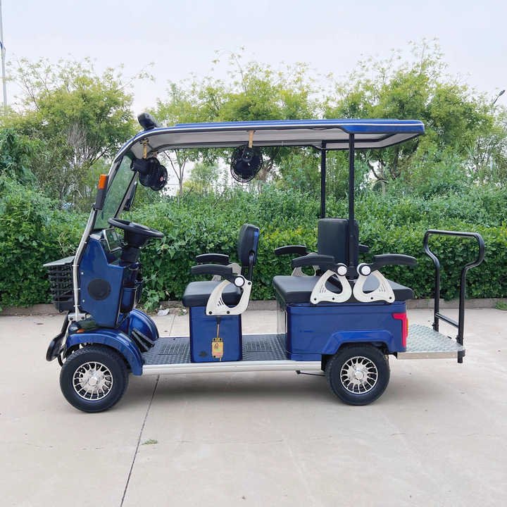 Wholesales Buggy 4 Wheel Electric Mini Single 4 6 Seat Golf Car 60V Electric Vehicles buggy scooter mini Golf Cart