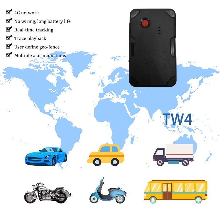Hot Selling Portable Wireless Waterproof GPS Tracking Locator With Strong Magnet