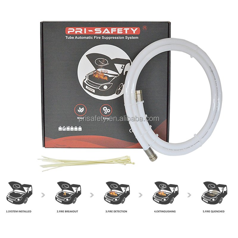 Clean Agent FE-36 Tube Type Automatic Fire Suppression Systems Fire Extinguishers for Car Engines