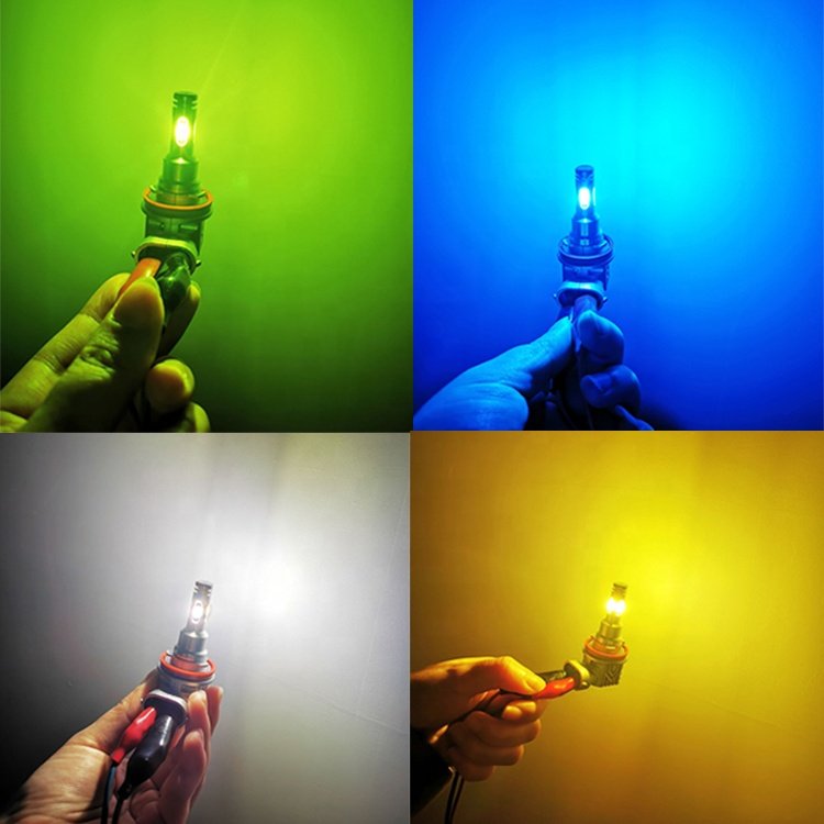 LED Motorcycles Headlight 6000K 3000K 21W 4000LM H7 H8 Canbus Led Car Light