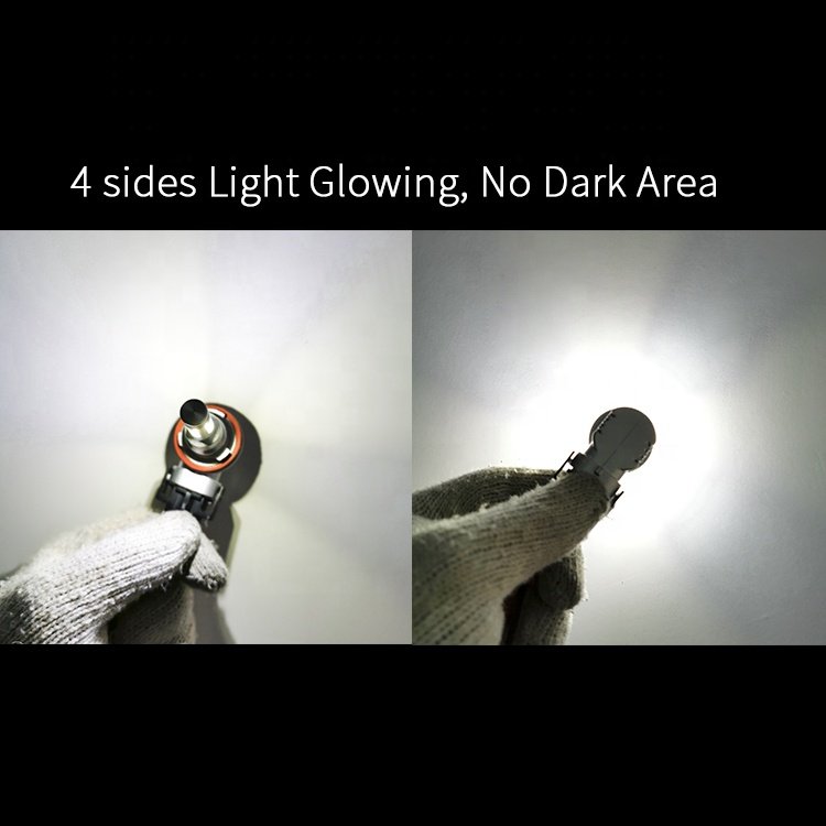LED Motorcycles Headlight 6000K 3000K 21W 4000LM H7 H8 Canbus Led Car Light