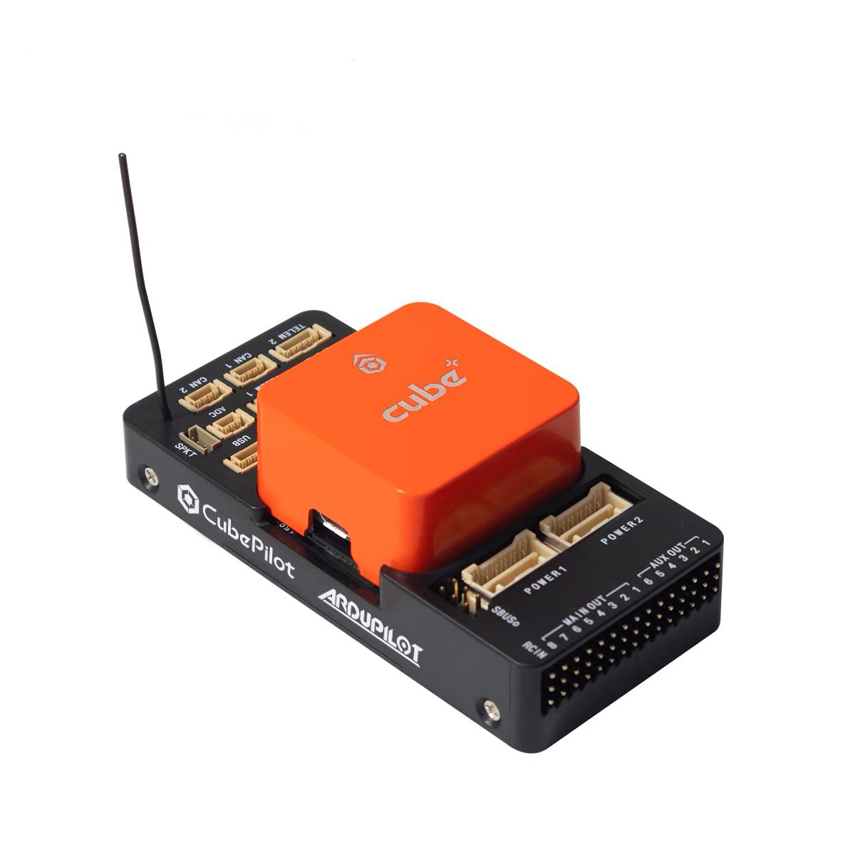 PX4 HEX Pixhawk Cube Orange+ Here 3 GPS GNSS M8p W/ ADS-B Carrier Board Support S. Bus CPPM DSM Flight Control
