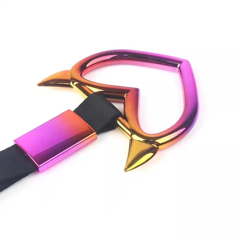 The New JDM Train Bus Handle with Drift Sling Drift Warning Ring Is Suitable for Automotive Rear Bumper Supplies