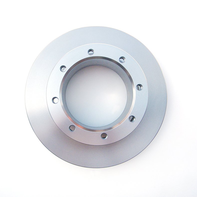 Truck Spare Parts 129 mm Brake Rotor YF35AD02T-01075 Brake Disc for Jinlong Bus and Light Truck Series with ABS Ring