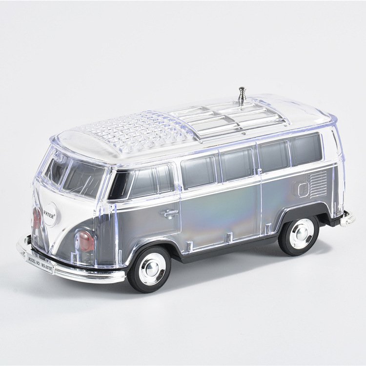 WS-267BT Car Bus Model BT Wireless Speaker with LED Light