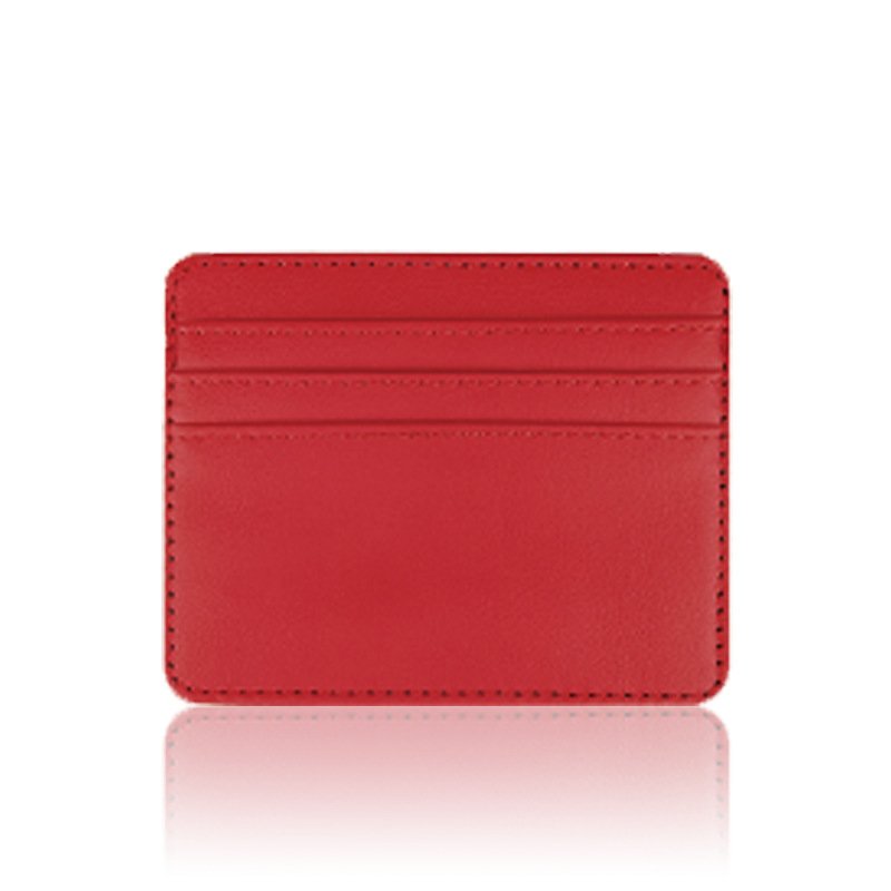 Personalized Modern Leather Long Slim Wallet Womens Purses Multi-Card Cute Lipstick Bag Mini Coin Purse for Men