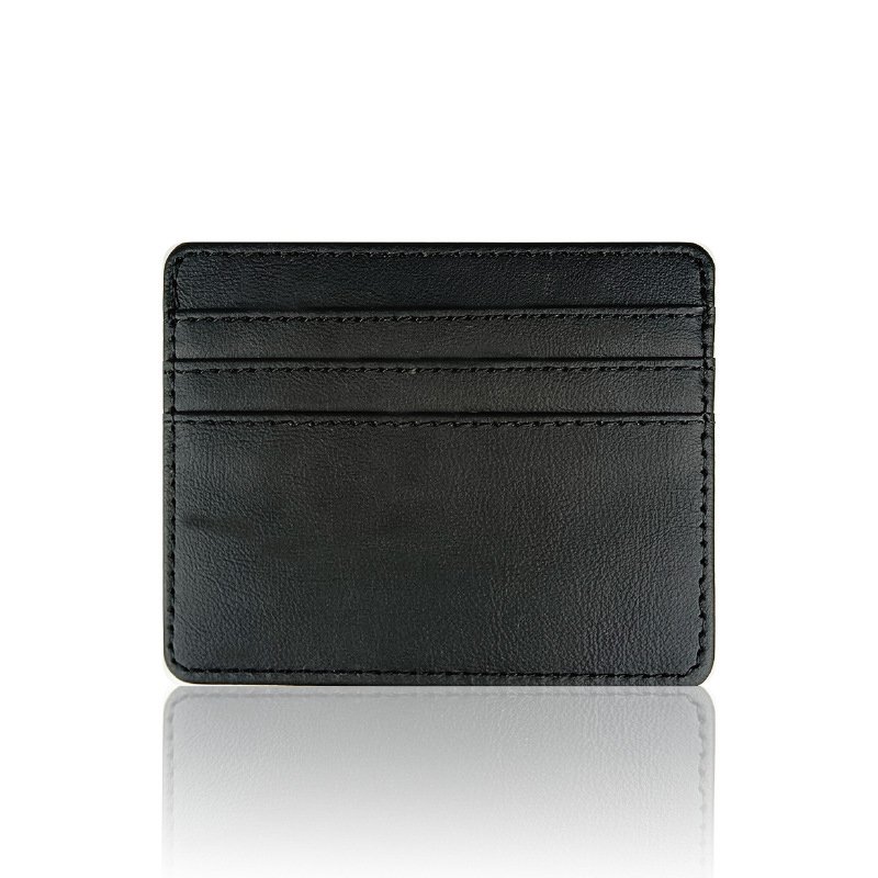 Personalized Modern Leather Long Slim Wallet Womens Purses Multi-Card Cute Lipstick Bag Mini Coin Purse for Men