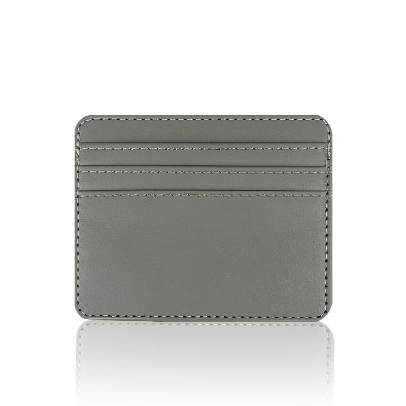 Personalized Modern Leather Long Slim Wallet Womens Purses Multi-Card Cute Lipstick Bag Mini Coin Purse for Men