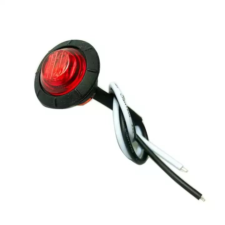 12V/24V 3LED 3inch 4 Inch Truck Marker Side Light Truck Signal Lamp Bus Side Light Trucks Clearance Light