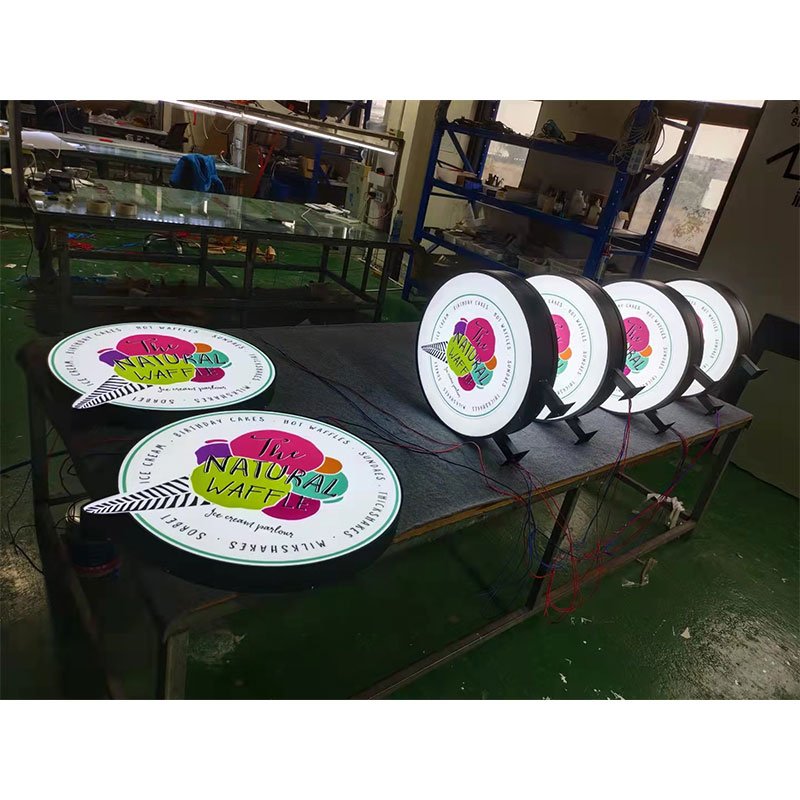 Supermarket Pizza Cake Shop Sign Uv Print Storefront Light Box 3d Led Sign Factory Price