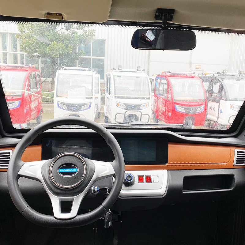 Model Super Cool 4 Wheel Low Speed Electric Smart Car/new Energy Adult Electric Automobile Vehicle