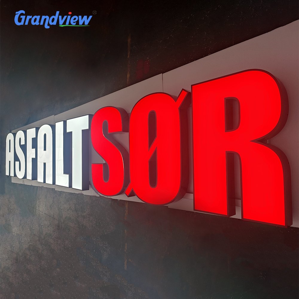 Led Luminous 3D Acrylic Sign Light Stainless Steel Uv Printed Led Sign Acrylic Letter Led Sign