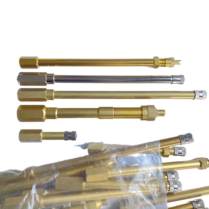 Brass Ni Plated Wheels Good Extension Truck Tire Stem Metal Valve Extensions