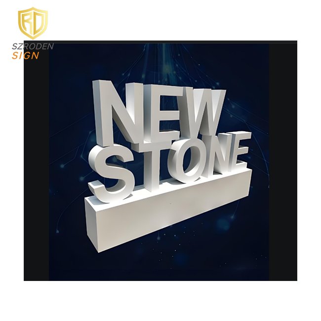Competitive Price Large-Scale Landscape Letters Metal Painted Floor-Standing Letters Illuminated Floor-Standing Letters