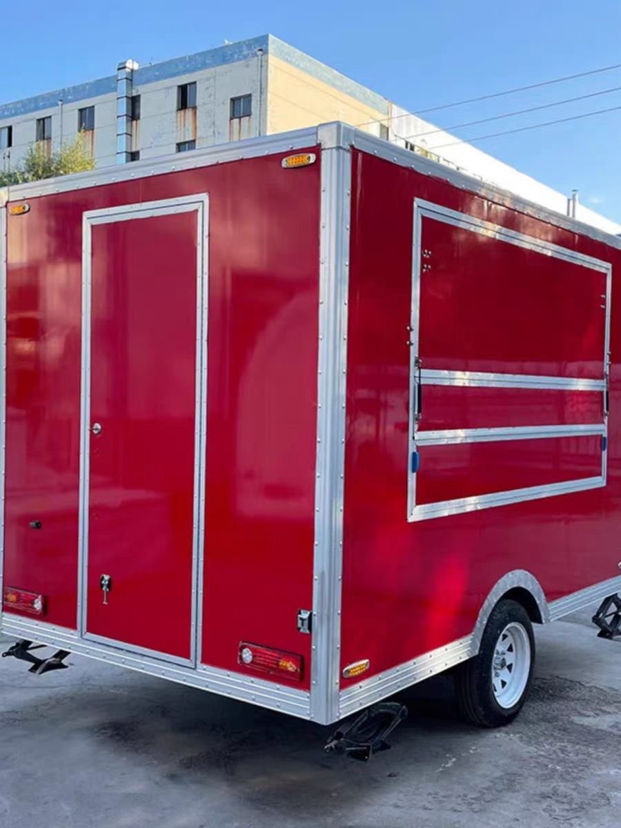 Mobile Hot Dog Snack Fast Food Car Coffee Shop Ice Cream Truck Bus Vendor Electric Food Truck with Full Kitchen and Stove