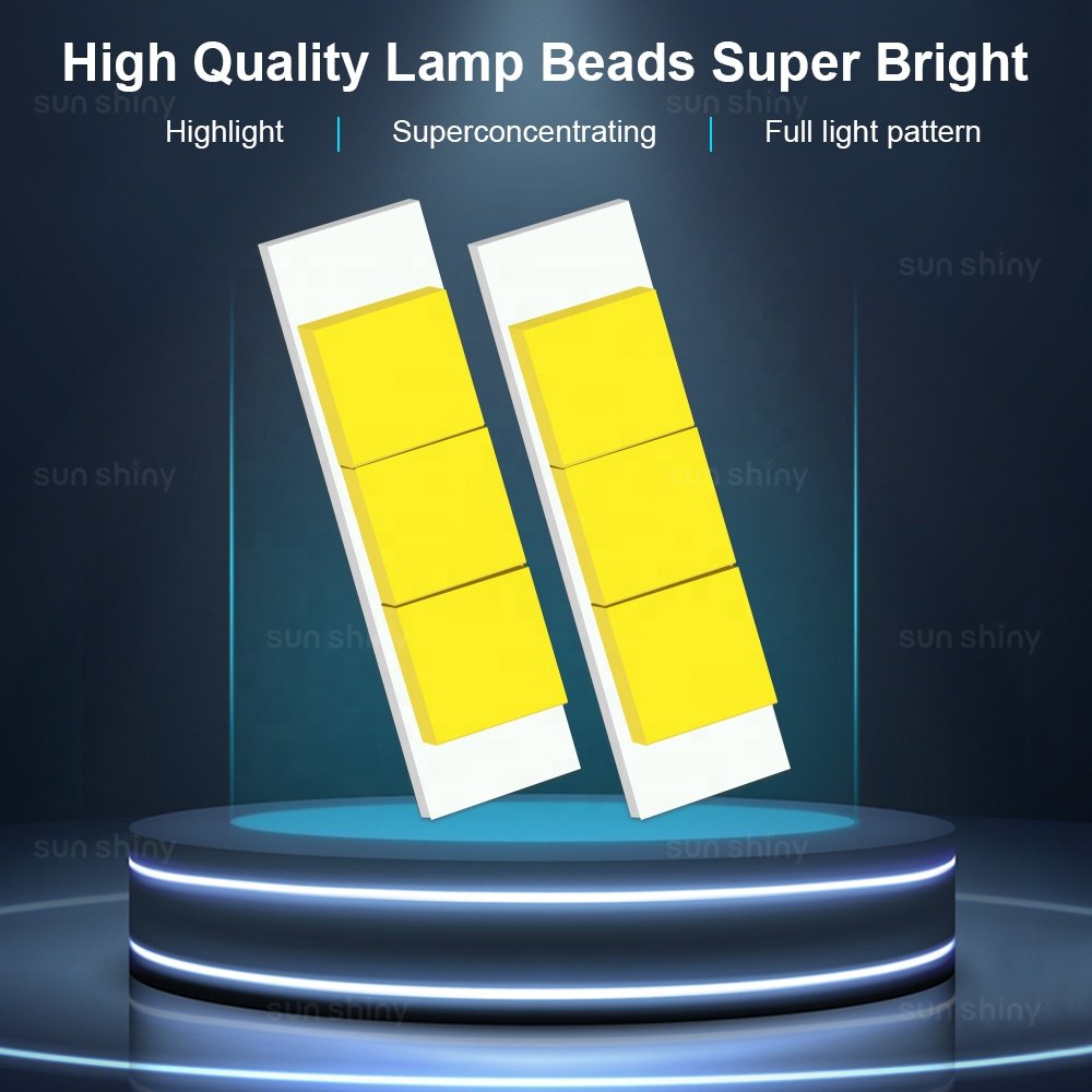 HOT LED Car Headlights Y5 H4 Projector Light Mini With Fan Car LED Headlight Proyectores LED H4