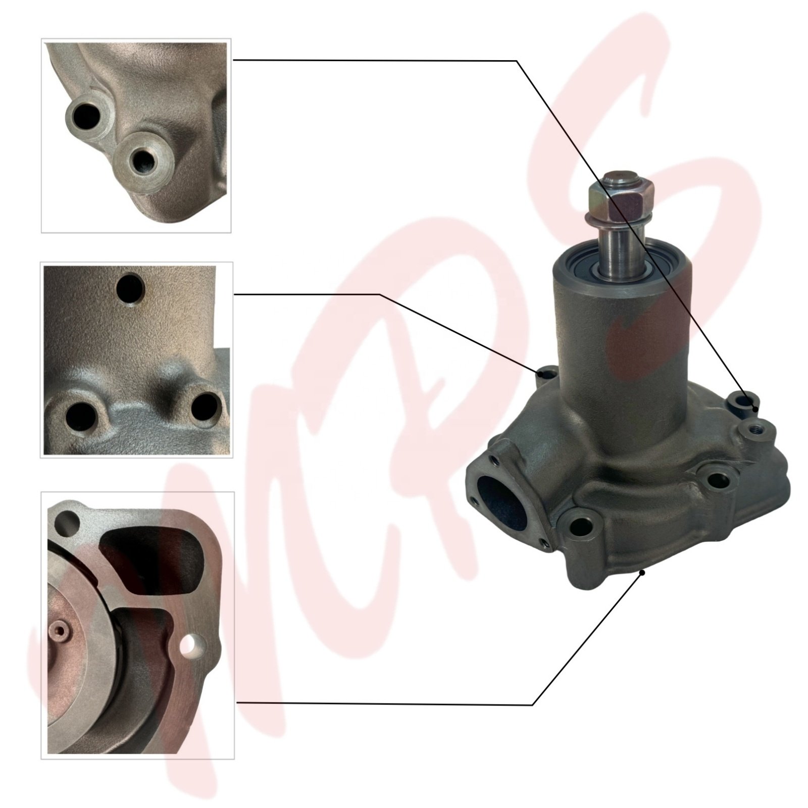 High Quality Truck Water Pump for Scania 3 Series Engine OE 292761 524866 1672680