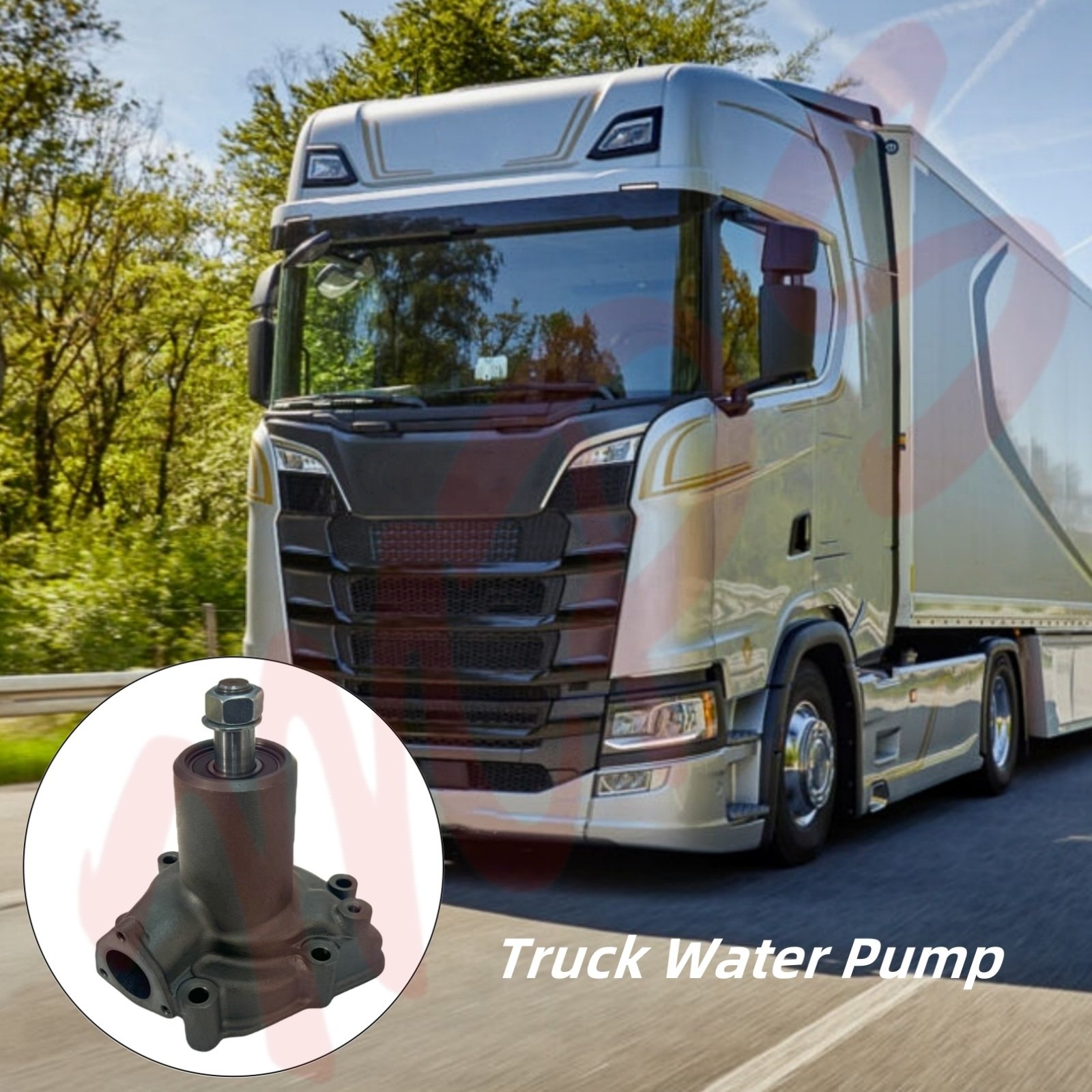 High Quality Truck Water Pump for Scania 3 Series Engine OE 292761 524866 1672680