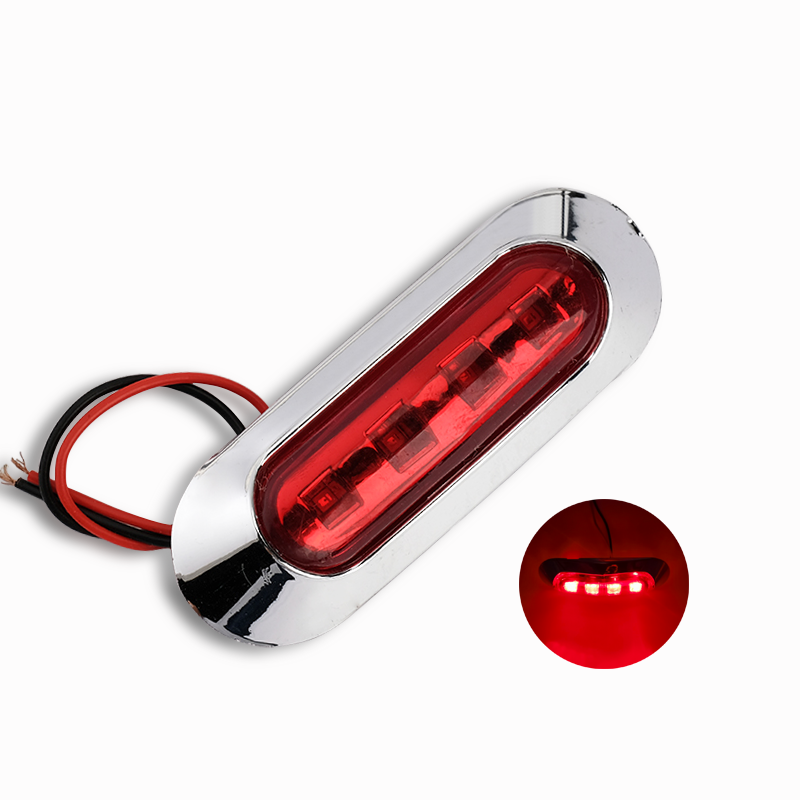 Led Clearance Side Marker Light 12v 24v Lamp Truck Trailer Bus Led Tail Side Light