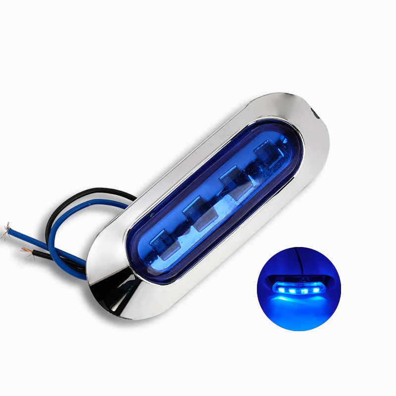 Led Clearance Side Marker Light 12v 24v Lamp Truck Trailer Bus Led Tail Side Light