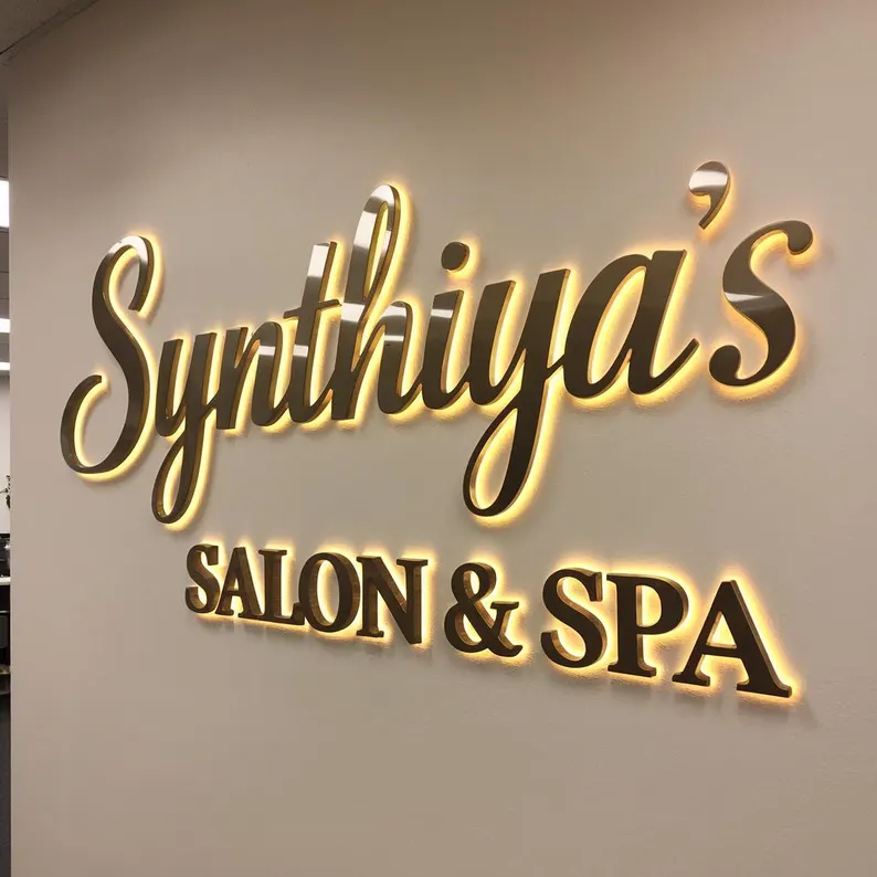 Free Design Led Business Backlit Letter Sign Custom Outdoor Advertising Brand Logo Letter Sign