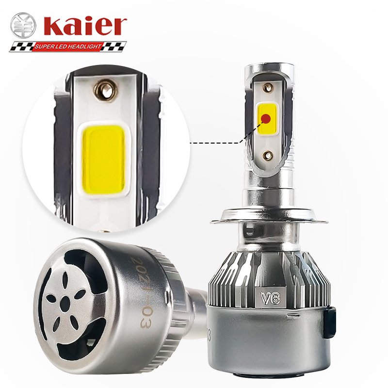 Kaier Led Factory Hot Products V11 Led Headlight Hot Selling in UAE Saudi Arabia Turkey Egypt South America Car Led Headlight