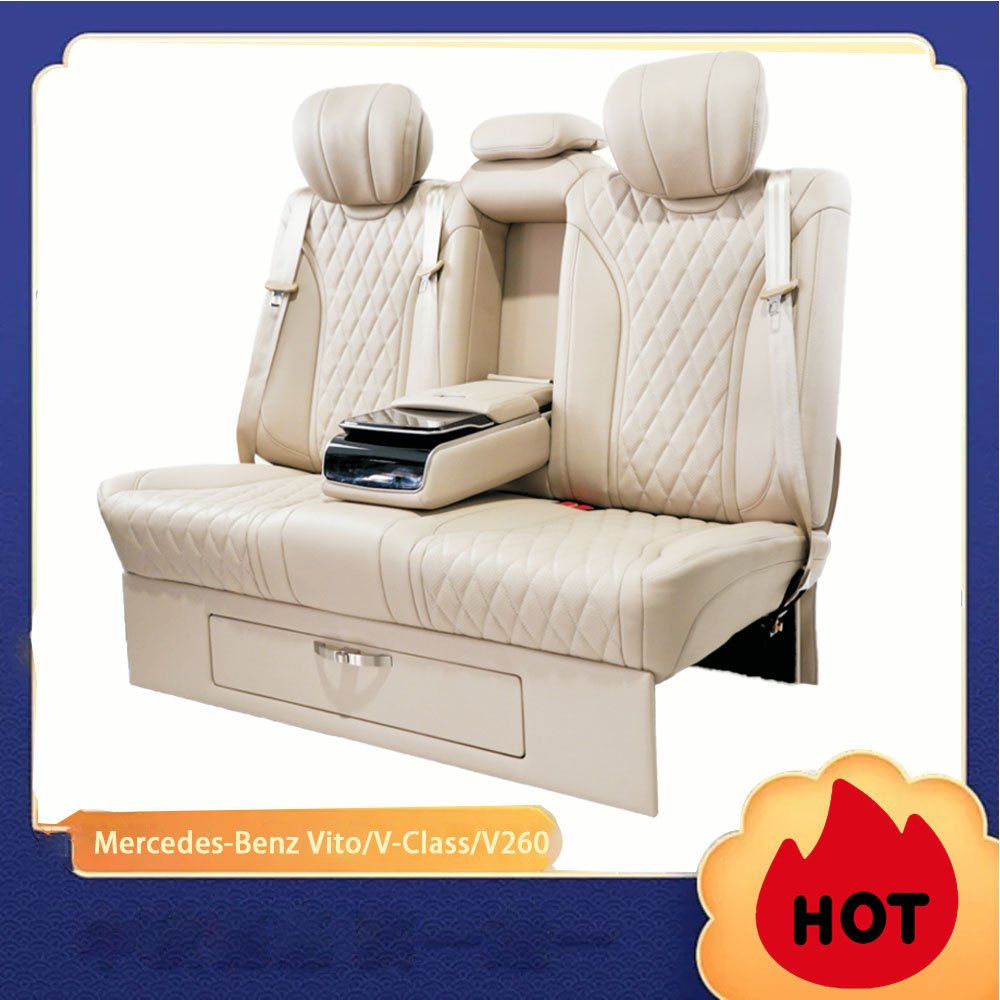 VIP Car Seats for Prado With Centre Console Kit Auto Interior Accessories Conversion Electric Reclining Van Seats