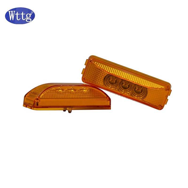 Bus LED Light Bus 12v LED Marker Clearance Turn Light W/ Reflex Reflector Clearance Lights for Trucks