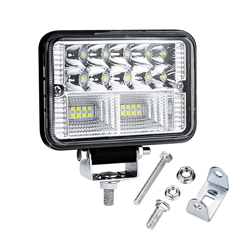 DXZ OEM 4" Inch 78w LED Work Light Bar Spot Flood Combo 12v 24v for Off Road Truck Bus Boat Fog Light Car Light Assembly
