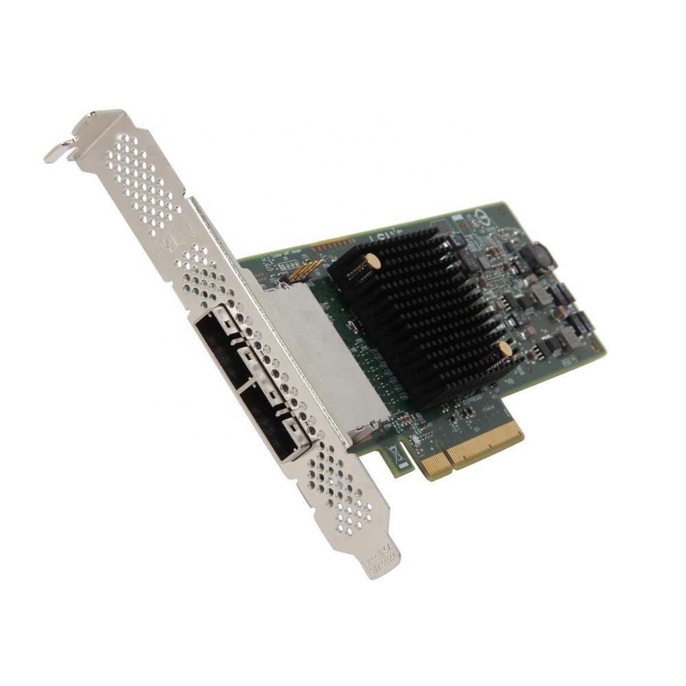 LSI SAS 9207-8e Host Bus Adapter Card LSI00300 H5-25427-00