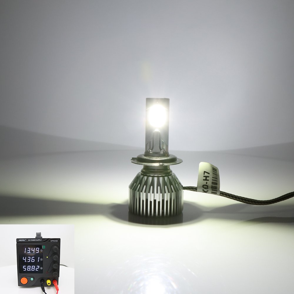 RAYCH New Arrival 60W LED Headlight H1 H4 9004 9012 880 Linear Driver with Fan Stable Power Built Inside Driver Fog Light Bulbs