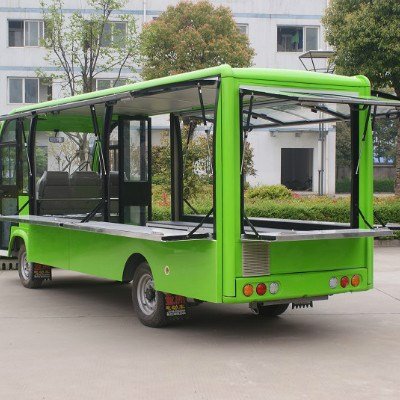 OEM China New Designed Food Bus Big Capacity of OEM Electric Food Truck Bus for Sale