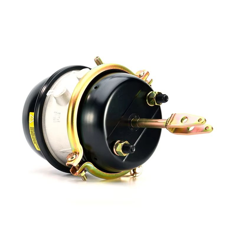 30/30 Black Double Diaphragm Brake Cylinder Air Spring Brake Chamber Truck S-Cam Brakes Chamber