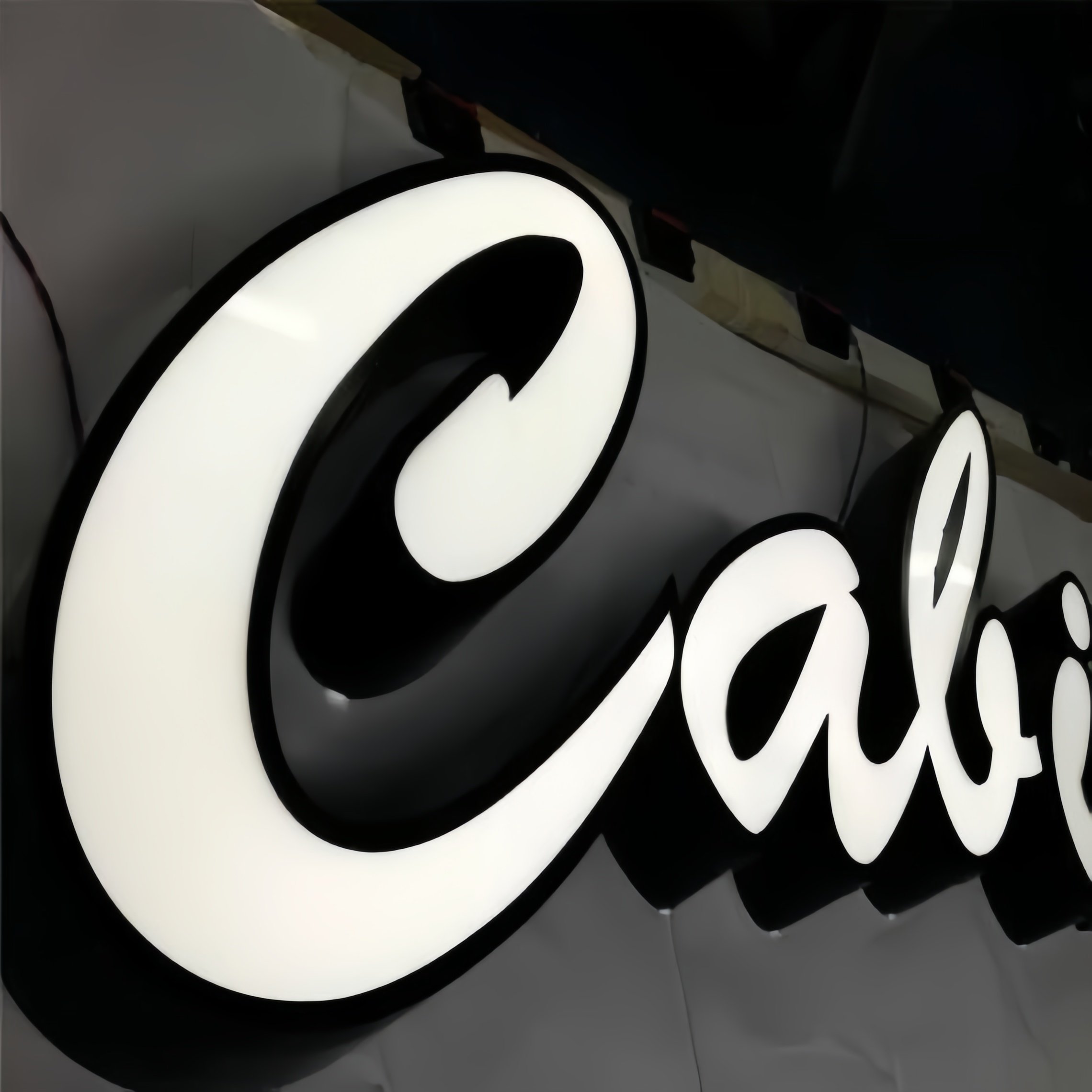 3d Business Signage Shop Logo Acrylic Channel Letters Illuminated Led Electronic Signs Outdoor Store Sign Led Signage