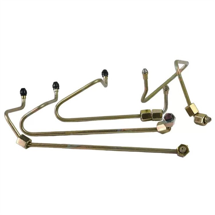 OEM NO 2409001400000 China Truck Parts High Pressure Fuel Injection Pipe for QC490