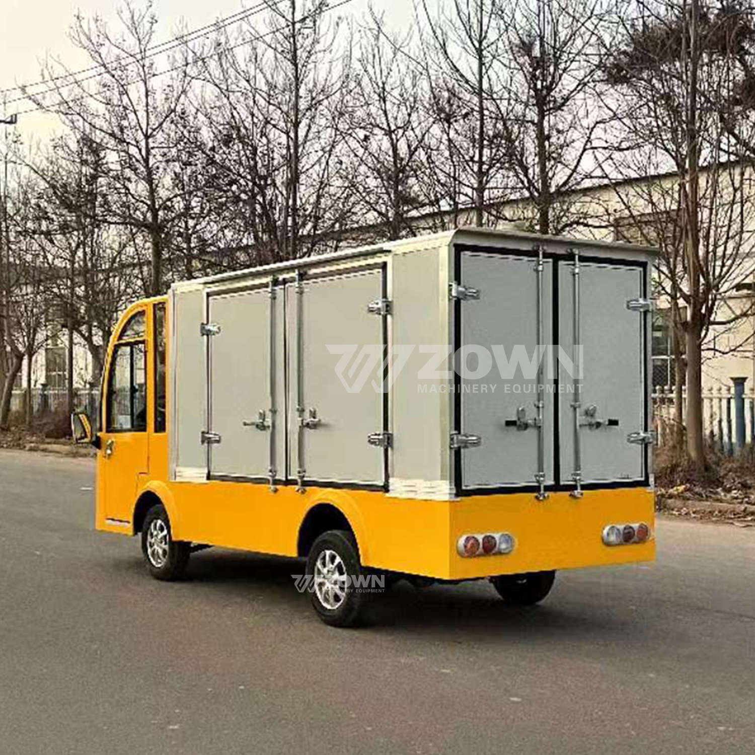 Customized Popular Electric Sightseeing Bus Mini Pickup Truck City Transportation Legal Bus Accessories for Sale