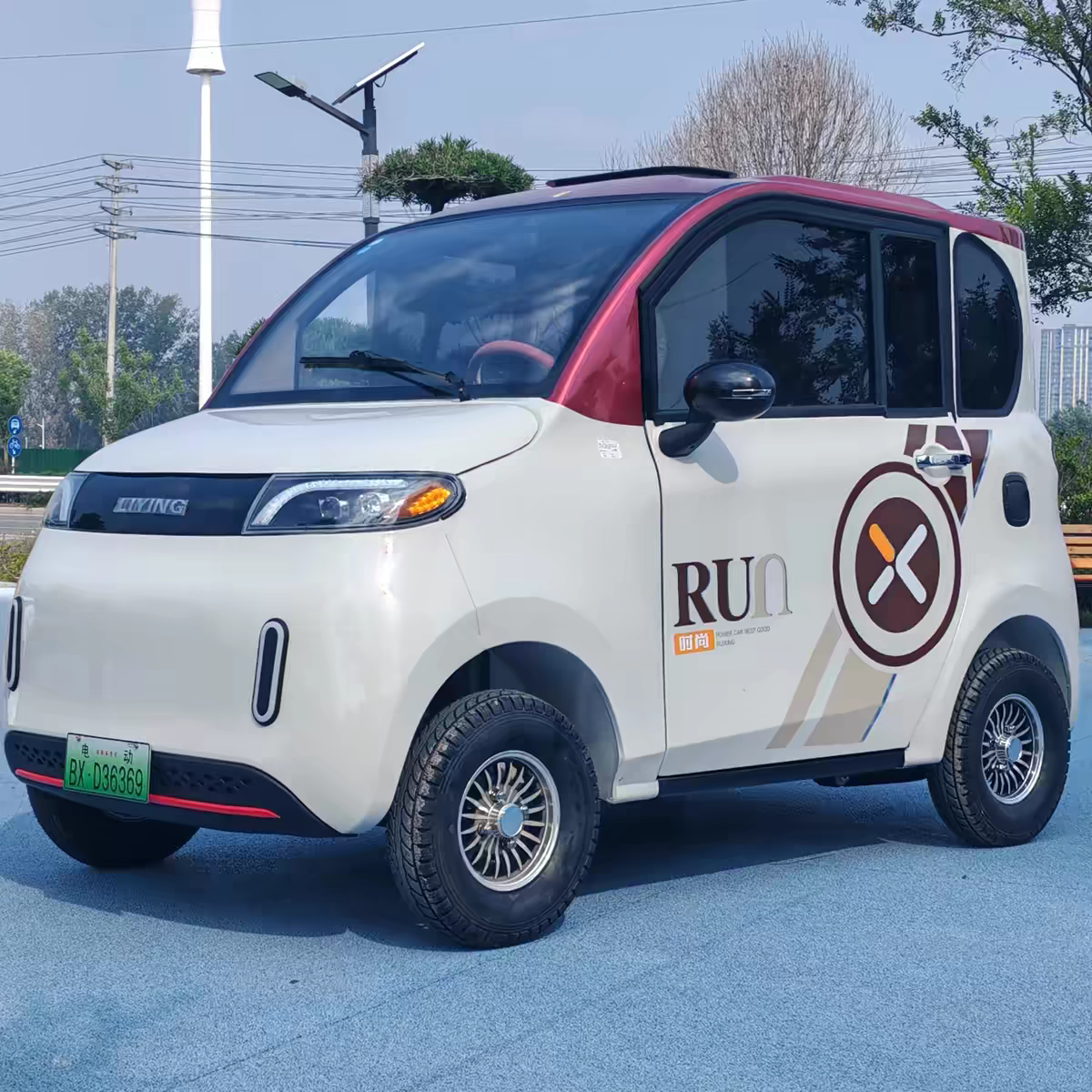 New Electric Passenger 4 Wheels Mini Electric Vehicle EEC Electric Car for Europe Coc Direct Factory Sale Good Quality