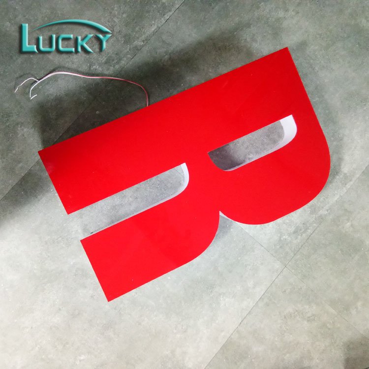 High Brightness 3D logo Sign Full Lit Led Channel Letter Acrylic Outdoor Sign