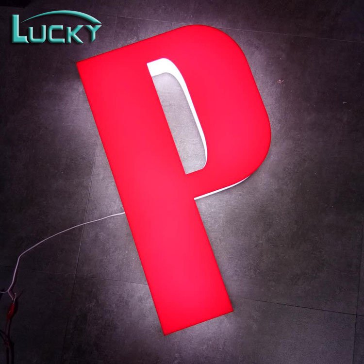 High Brightness 3D logo Sign Full Lit Led Channel Letter Acrylic Outdoor Sign