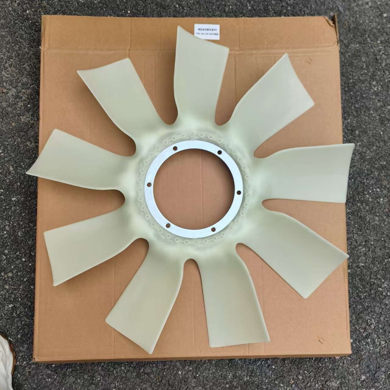Daewoo Bus Part DE08 DL08 9 Blades 6 Holes D=180 DOOSAN 1154100010 Cooling Clutch Fan