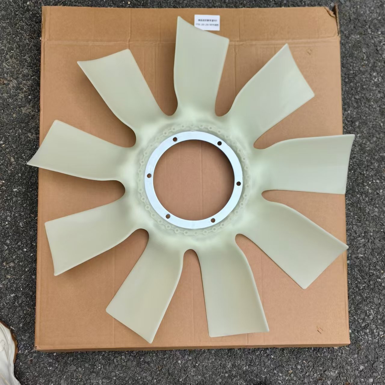 Daewoo Bus Part DE08 DL08 9 Blades 6 Holes D=180 DOOSAN 1154100010 Cooling Clutch Fan