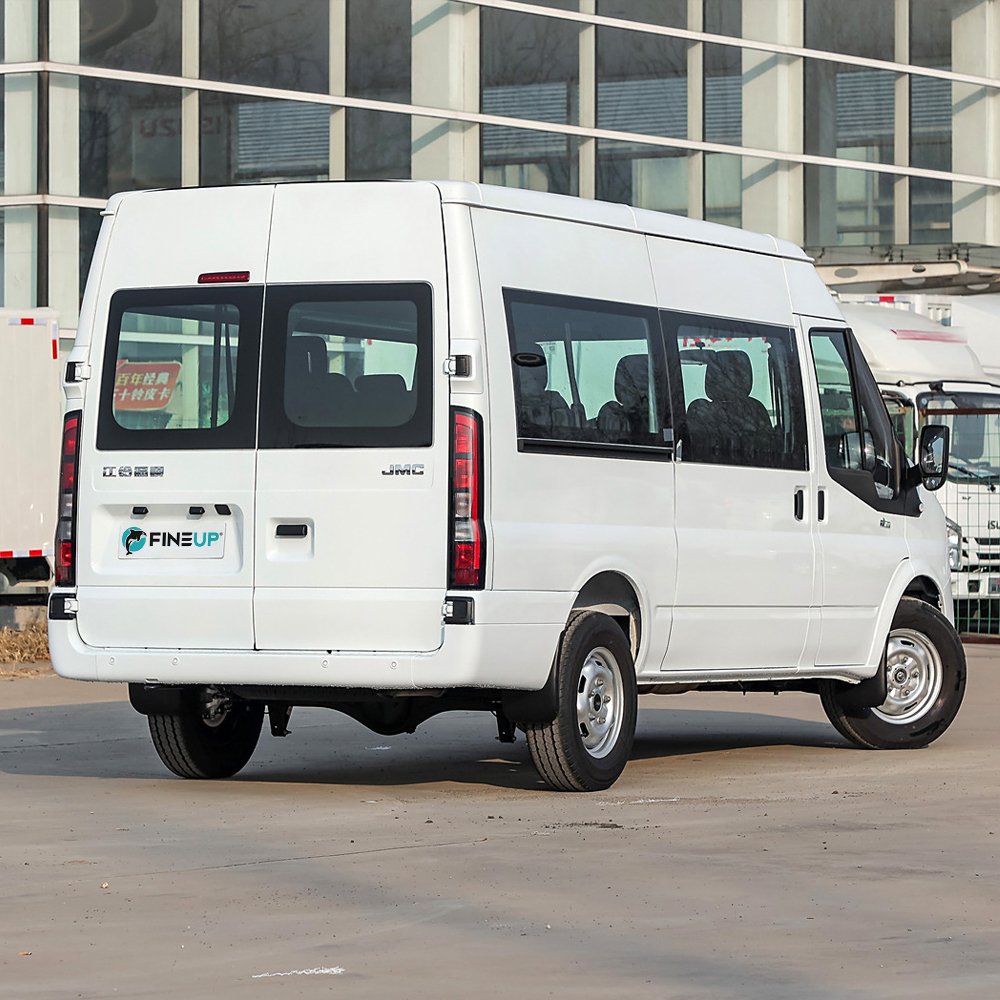2023 JMC Fushun 2.0T diesel Engine AWD Light Bus 7 Seater Mini Bus China Low Price New Car Automatic Diesel Van