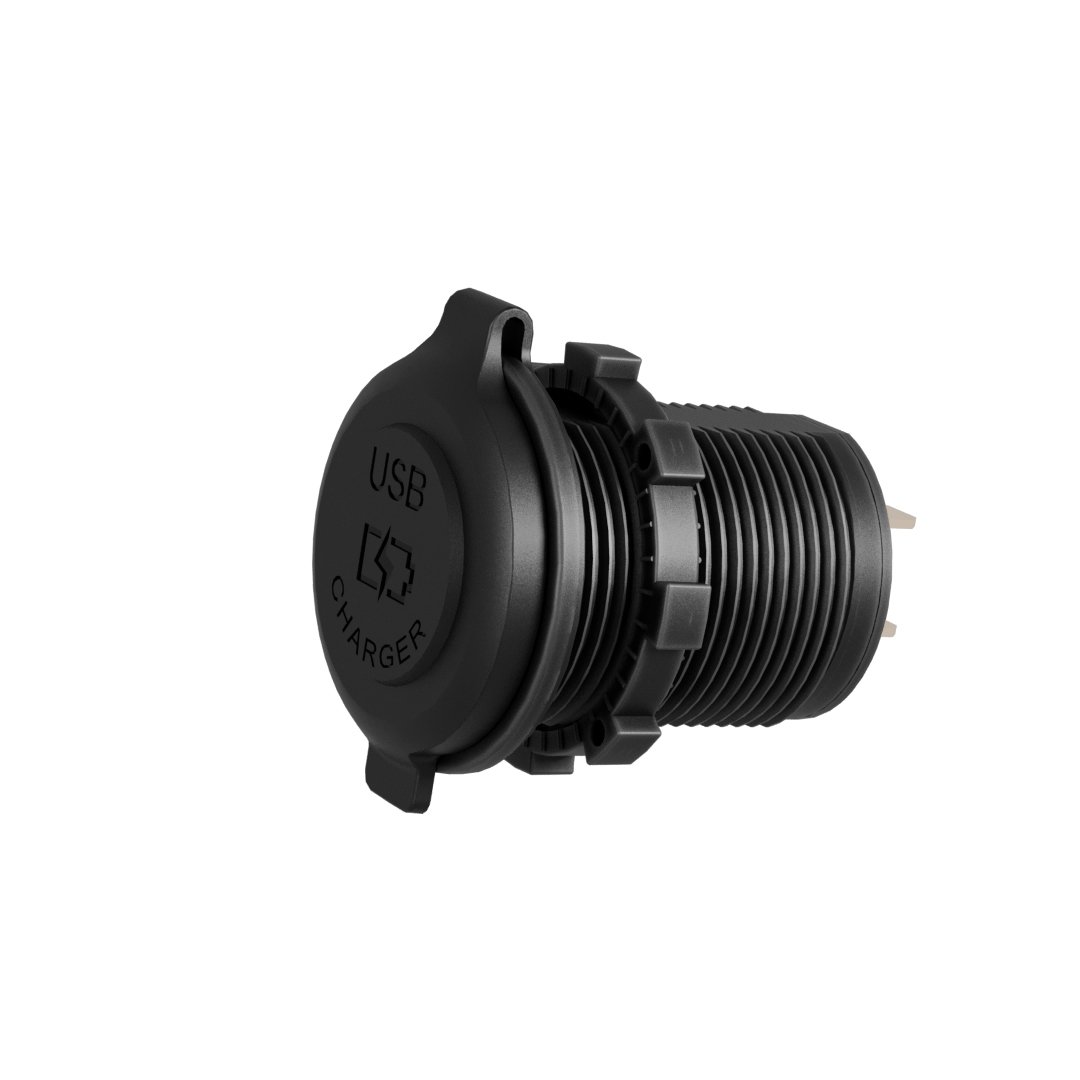 Factory 12V 24V Fast Charging Double Port 3.1A 2.1A Usb Charger Socket for Car Bus