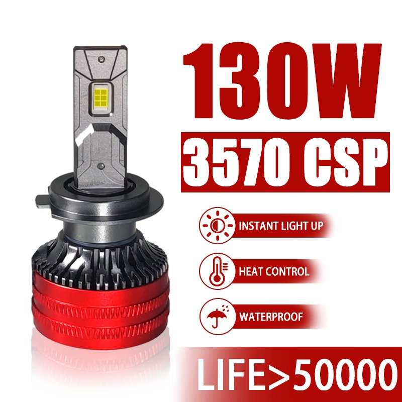 CAROLYN Strong Power Led Headlight 3570 Chip Car Lighting IP68 Waterproof Headlamp H7 Led Car