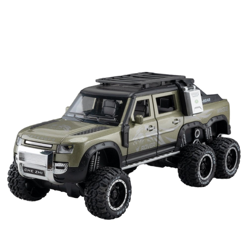 1/24 Scale Unisex Racing Alloy Car Diecast Metal Off-Road Model Wholesale Collection with Moving Wheels for Children