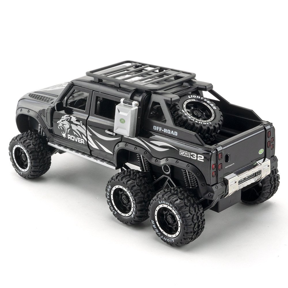 1/24 Scale Unisex Racing Alloy Car Diecast Metal Off-Road Model Wholesale Collection with Moving Wheels for Children