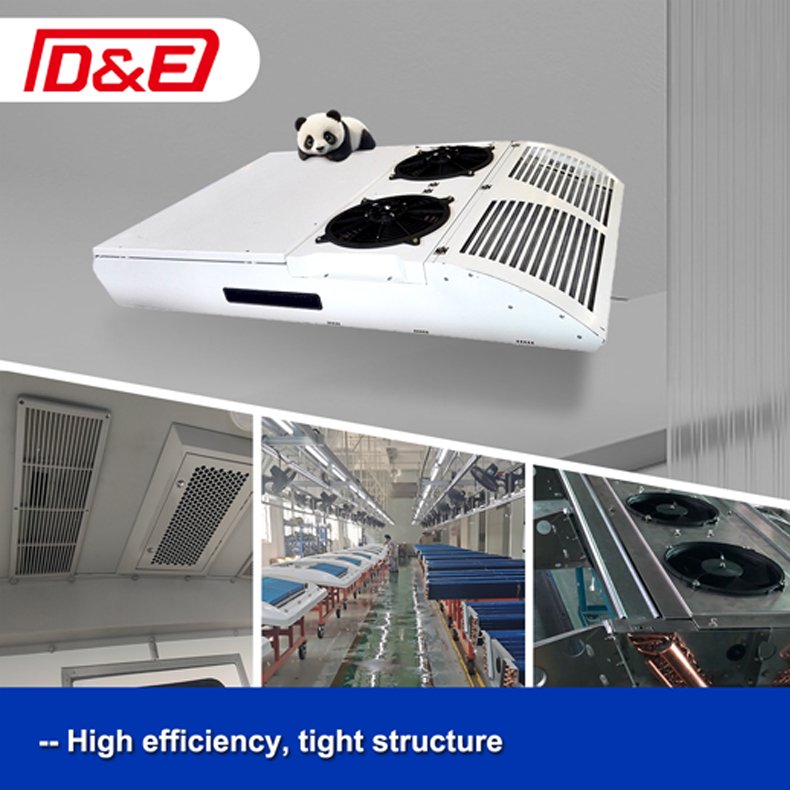 New Design Full Set 6KW BUS Air Conditioner for 5m 6m BUS Customizable High Quality