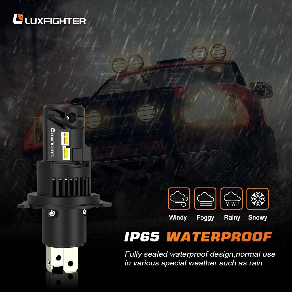 LUXFIGHTER Custom Led Lights for Car 100W 6500K H11 H7 9005 9006 9007 H4 H13 LED Headlight Bulbs
