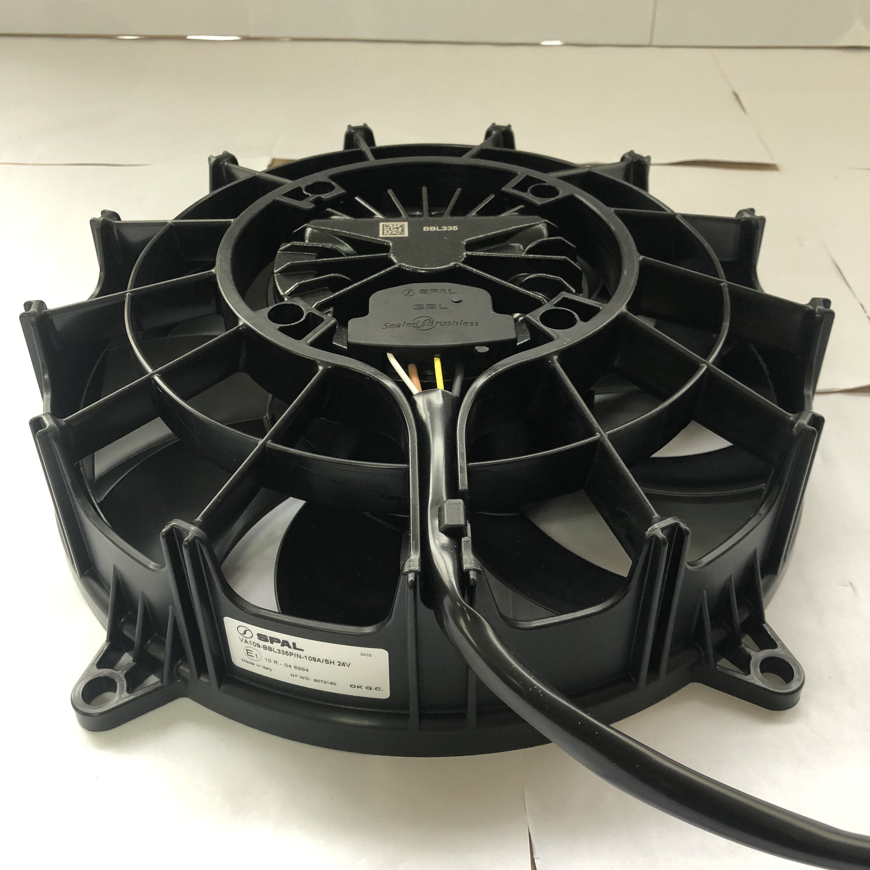 Good Price Spal Brushless Axial Condenser Cooling Motor Condenser Fan VA109-BBL335P/N-109A/SH 255mm